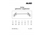 AL-KO Achse gebremst u. ungebremst