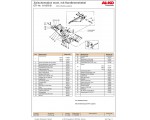 811278B ETI - Nr. AL-KO Zwischenstück mont. mit Handbremshebel