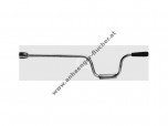 Kurbel/SW19 für Ausdrehstützen Länge 660mm