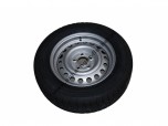 Rad 155 R13C auf Felge 4,5x13 E16 ET30, 90/88R,