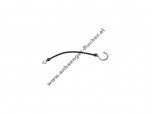 Sicherungsschnur 6081 PVC 260mm m. 8-Haken schwarz