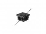 Formrohrstopfen V 40x20x0,8-3 schwarz