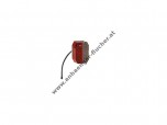 Aspöck Flexipoint rot/weiß mit 0,5 Kabel