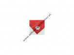 Planenverdeck aus PVC RAL 3000 rot mit Ösen und Drehverschluss