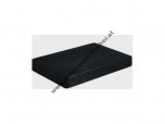 Bootsauflage 300x200x38x150, 2xEinschlagmutter M10 m. Schicht-