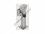Stützfuss vierk. 60x415mm, verzinkt,