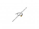 Versorgungsleitung 5-poliger Bajonettstecker, gelb mit 5×0,5 mm² Kabel, 1 m