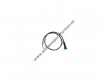 Versorgungsleitung 5-poliger Bajonettstecker, grün mit 5×0,5 mm² Kabel, 1 m